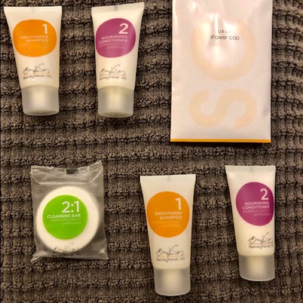 Travel toiletries